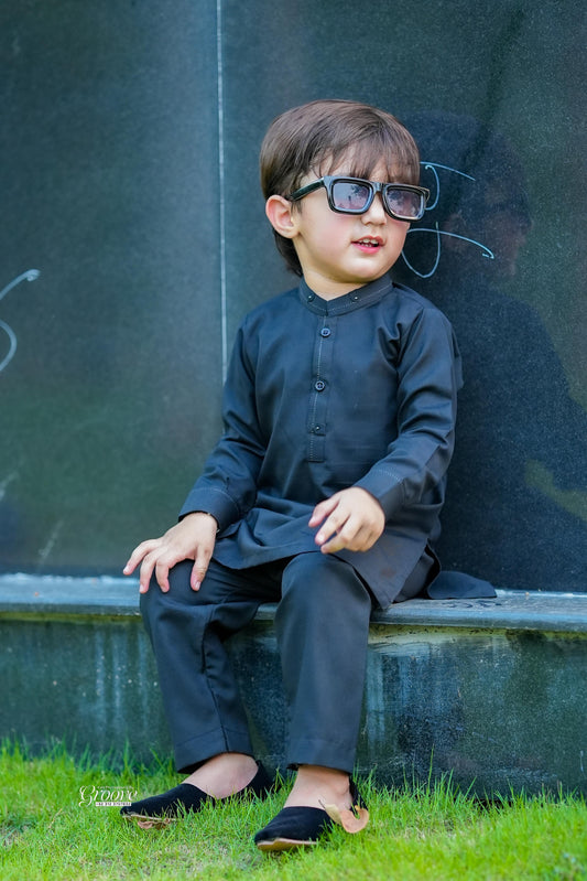 Black kurta pajama