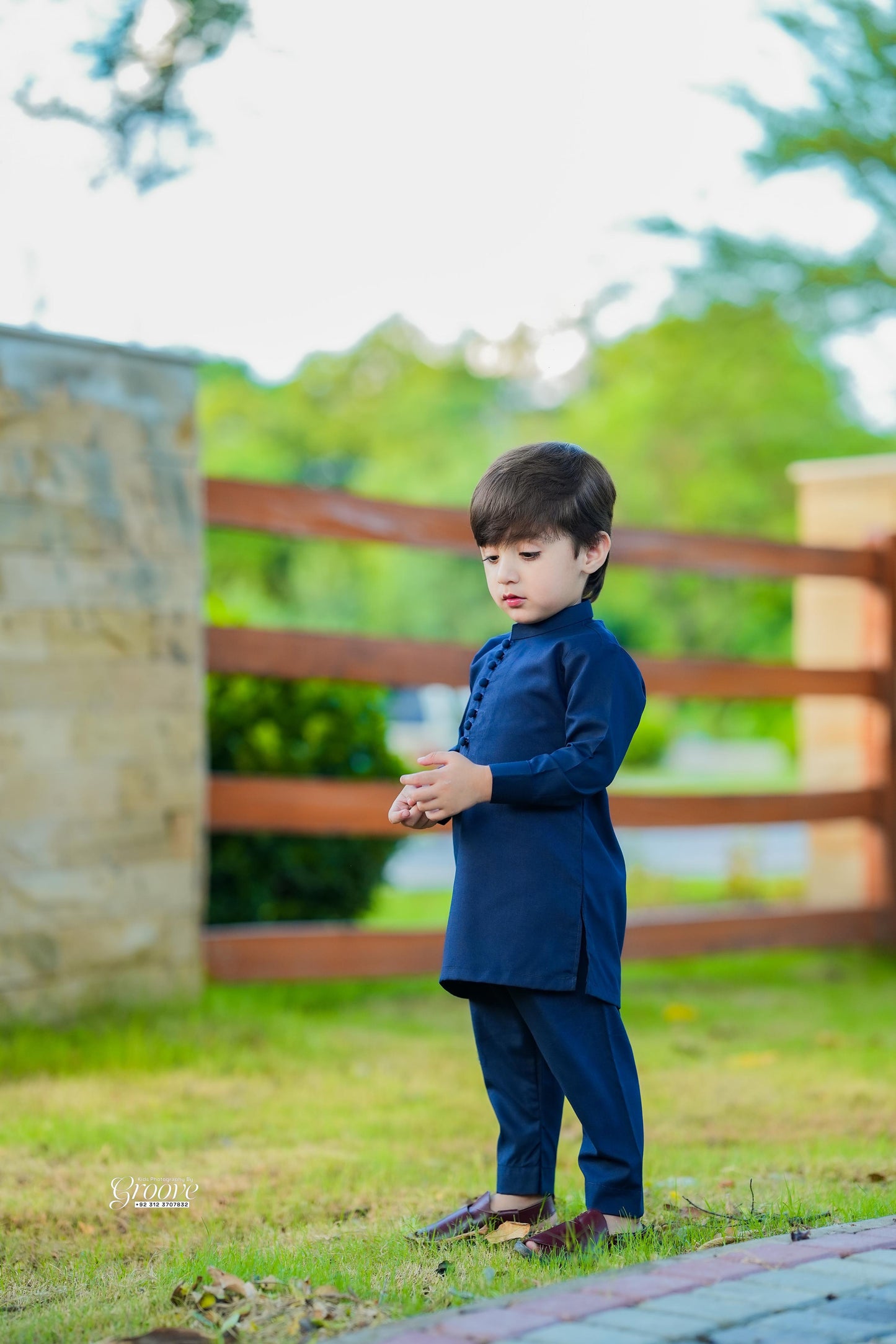Blue premium kurta pajama