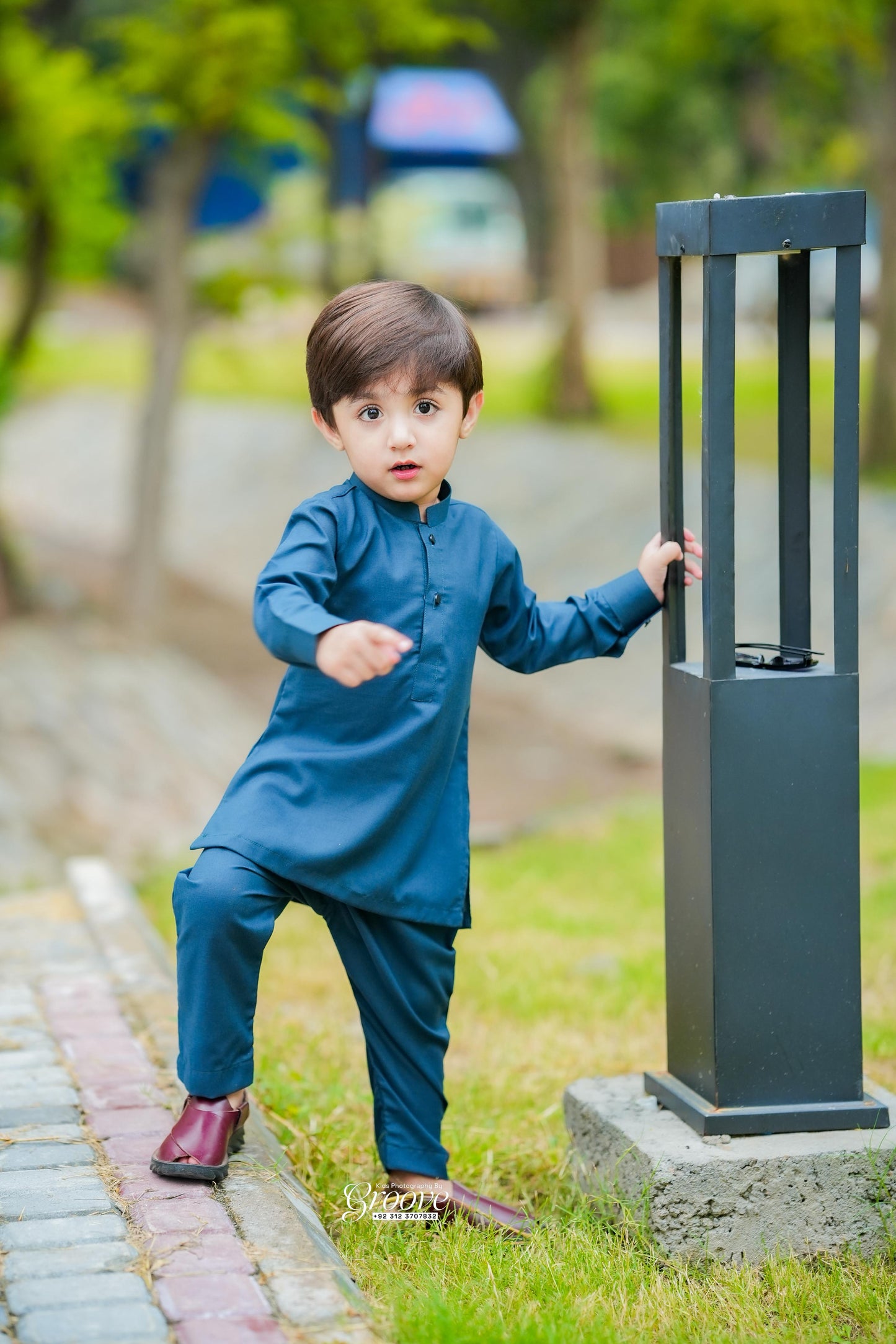 Sea green kurta pajama