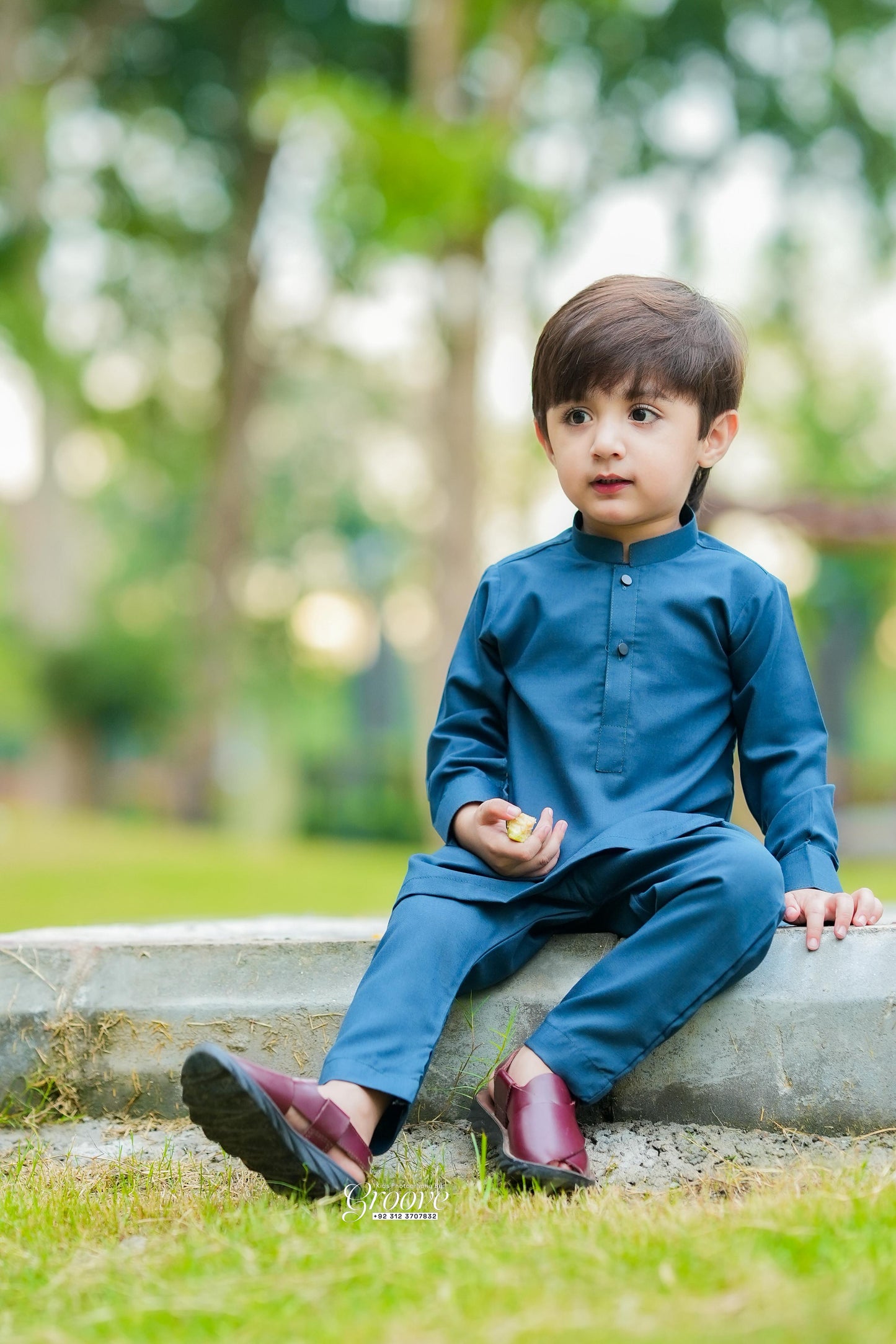 Sea green kurta pajama